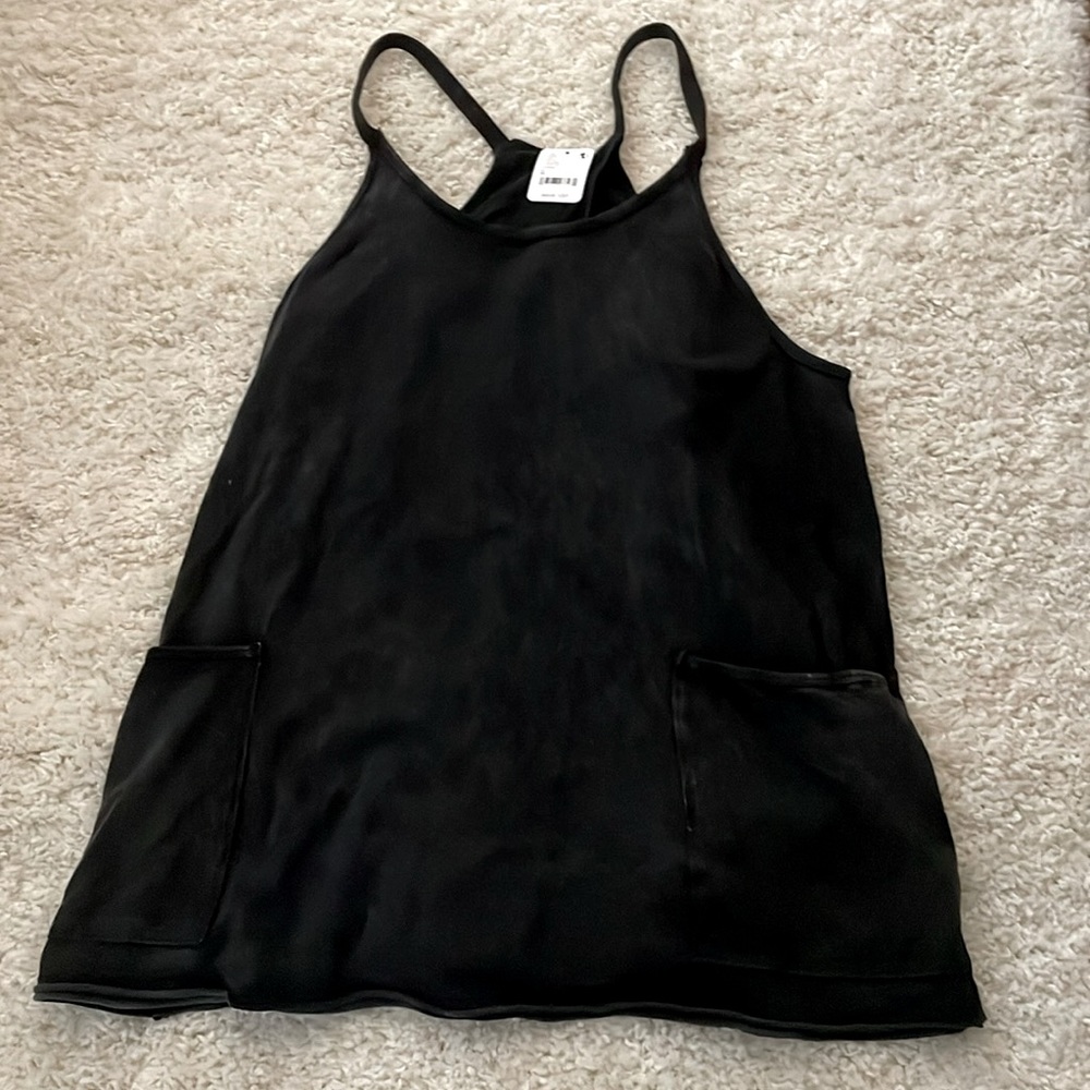 Black Free People the hot shot onesie romper